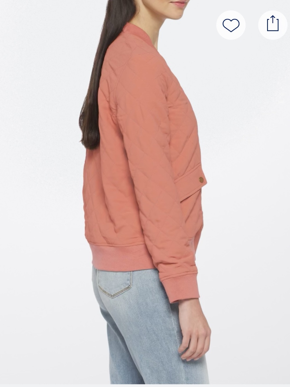 Eden Society Melodie Quilted Bomber Jacket - Picture 4 of 8